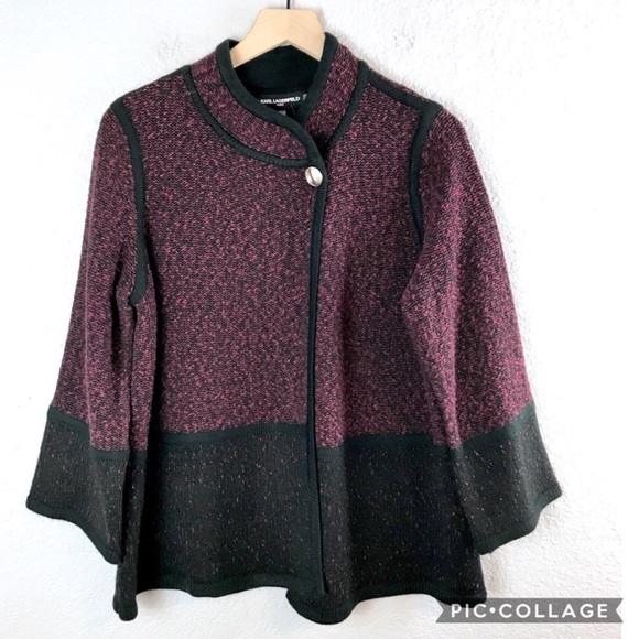 Karl Lagerfeld Jackets & Blazers - 🌺🆕Karl Lagerfeld Side Button Cardigan Jacket🌺